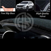 Haval H6 Velvet Dashboard Mat Luxury Look with Logo Embroidery